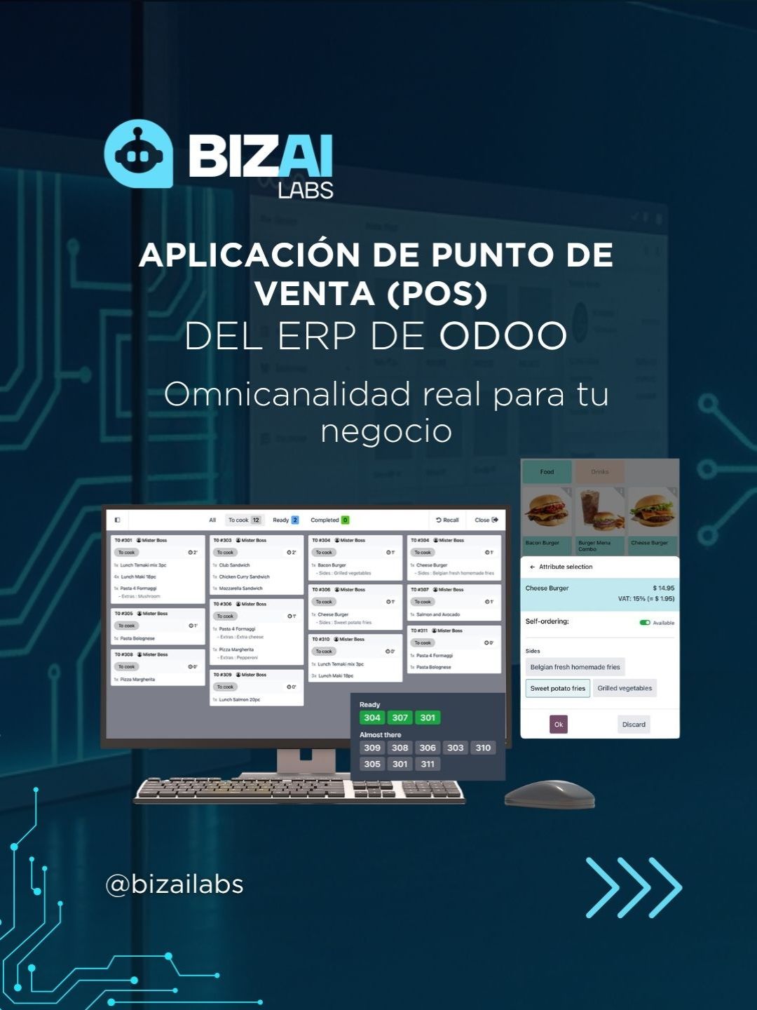 Aplicación de Punto de Venta (POS) del ERP de Odoo Aplicación de Punto de Venta (POS) del ERP de Odoo