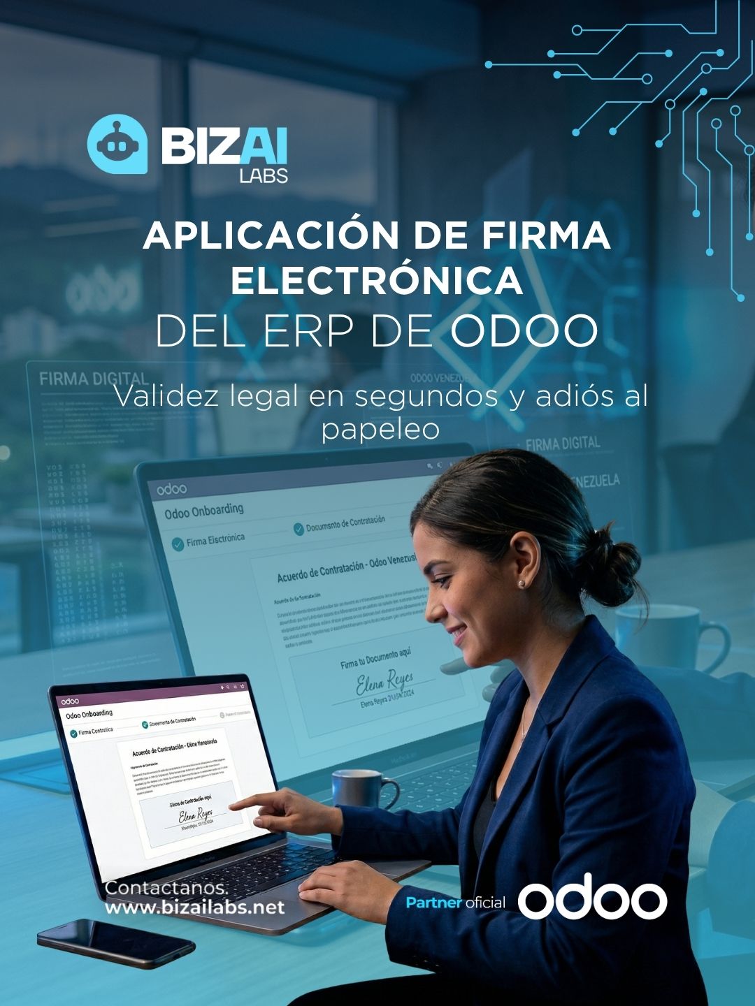 Aplicación de Firma Electrónica de Odoo Aplicación de Firma Electrónica de Odoo