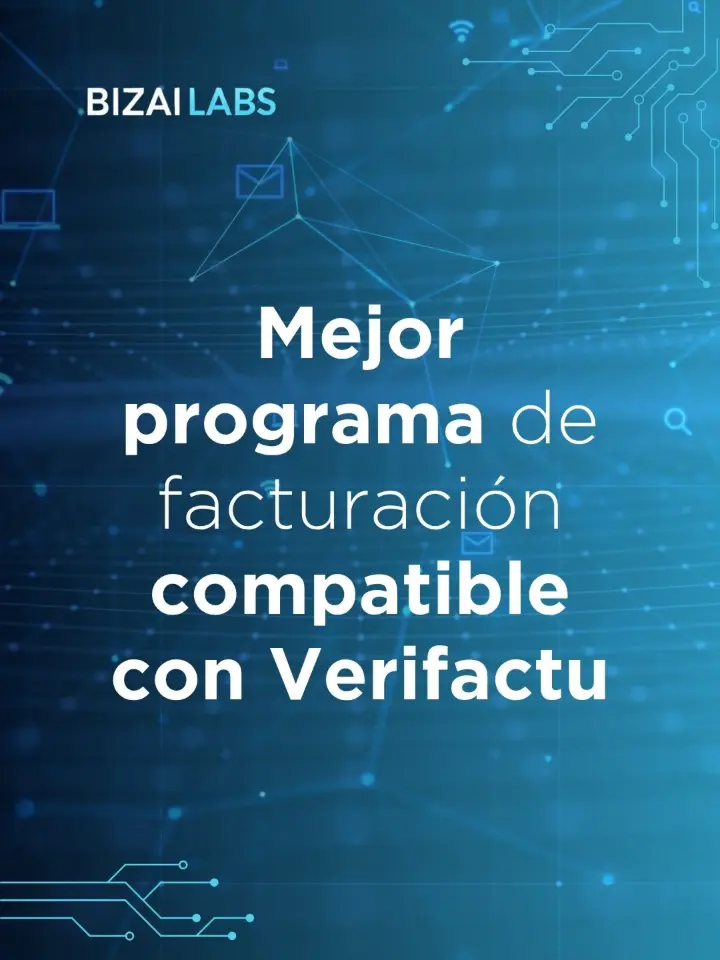 Mejor programa de facturación compatible con Verifactu