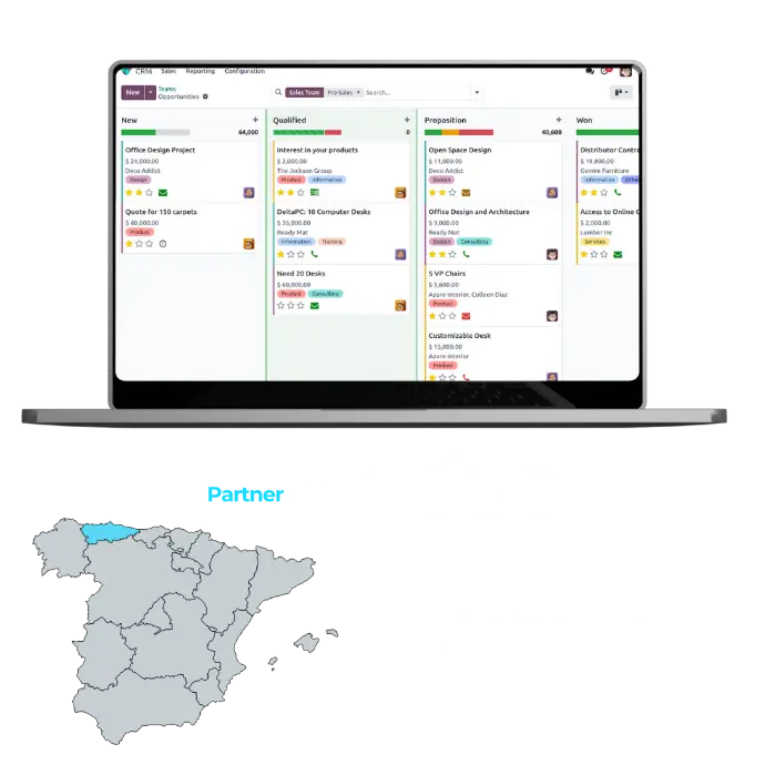 partner oficial odoo en Asturias