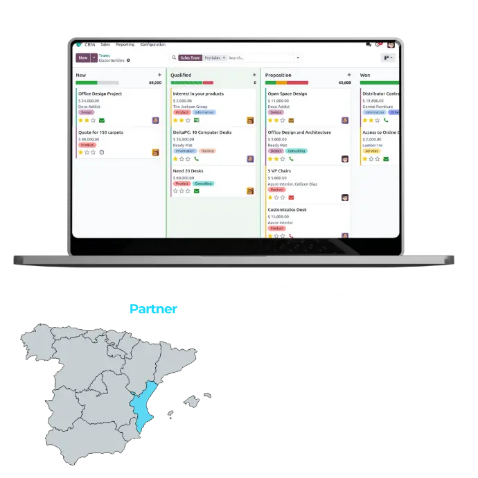 erp odoo comunidad valenciana