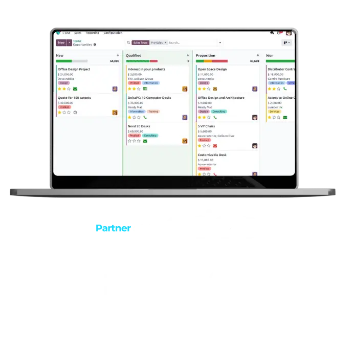 partner odoo logroño
