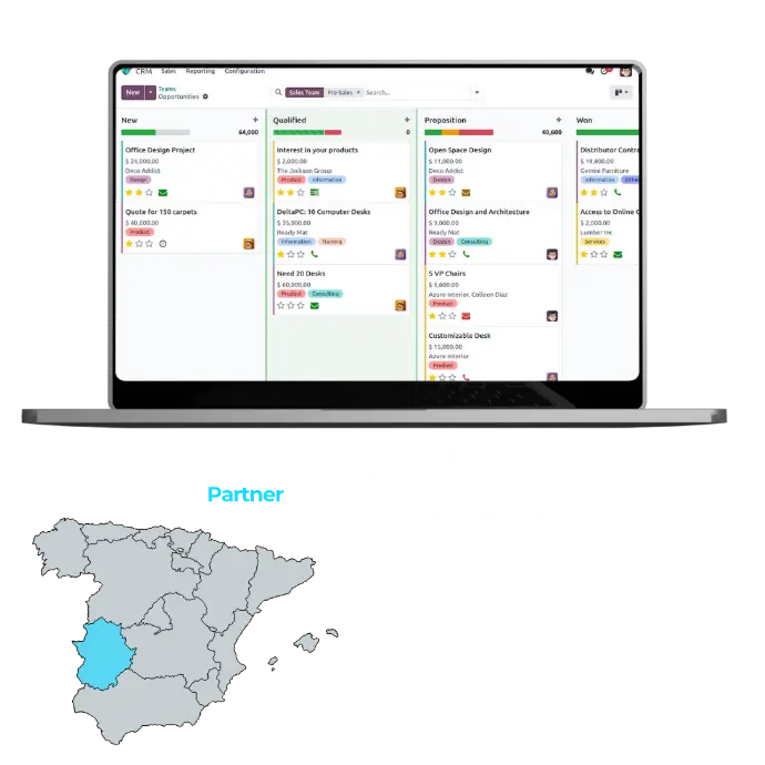 partner oficial odoo extremadura