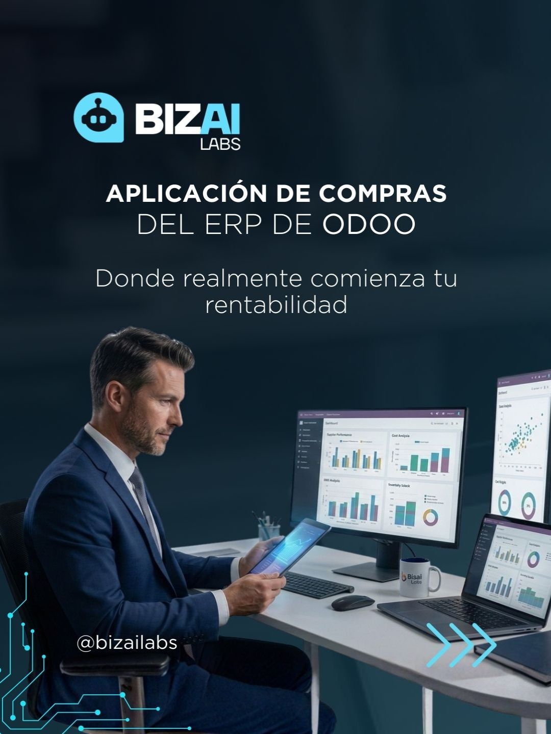 Aplicación de Compras del ERP de Odoo