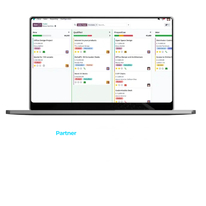 partner odoo leon