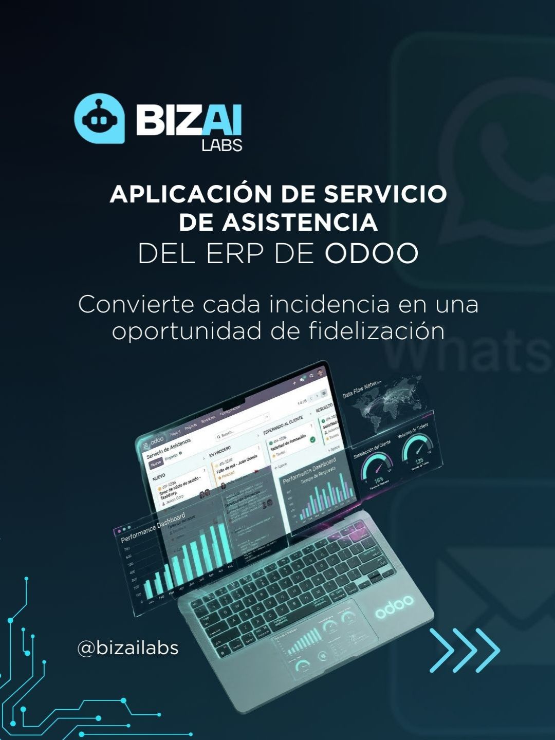 Aplicación de Servicio de Asistencia de Odoo