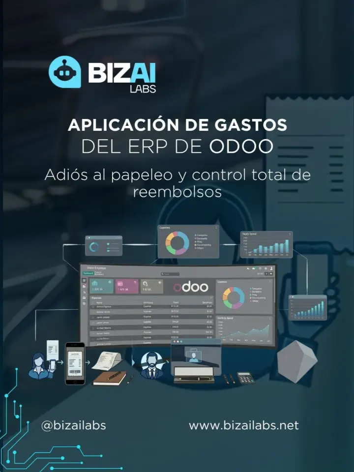 Aplicación de Gastos del ERP de Odoo