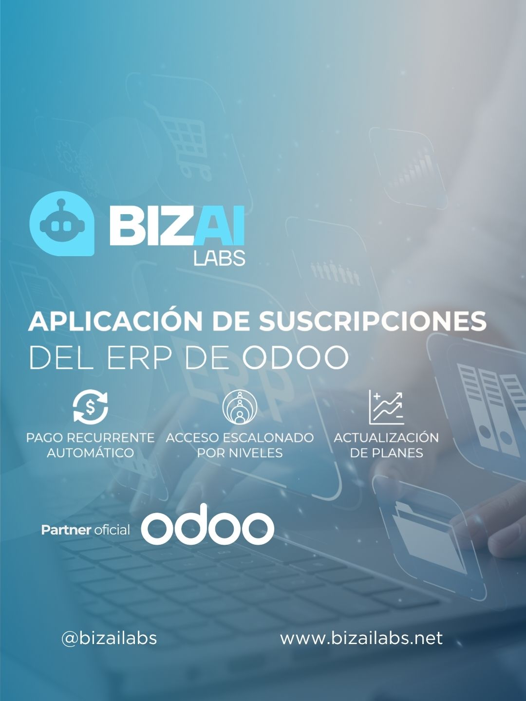 Aplicación de Suscripciones del ERP de Odoo