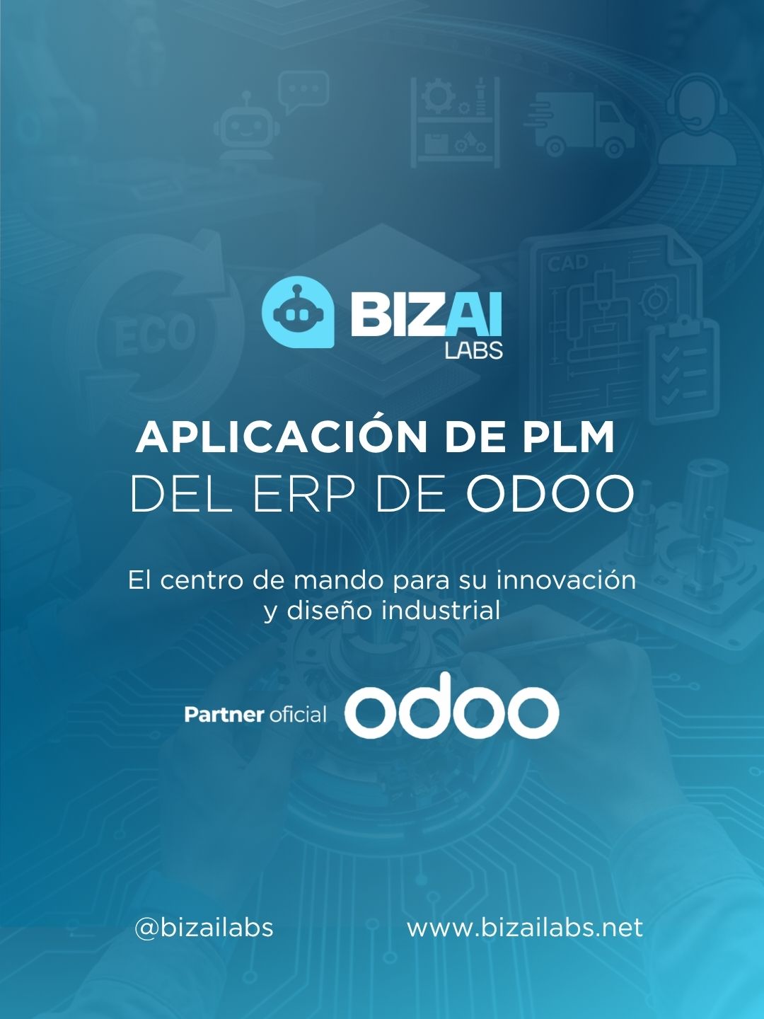 Aplicación de PLM del ERP de Odoo