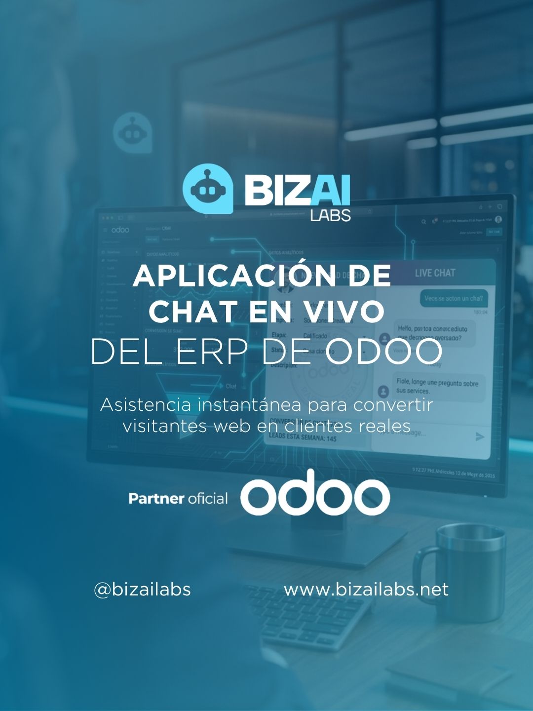 Aplicación de Chat en Vivo del ERP de Odoo Aplicación de Chat en Vivo del ERP de Odoo