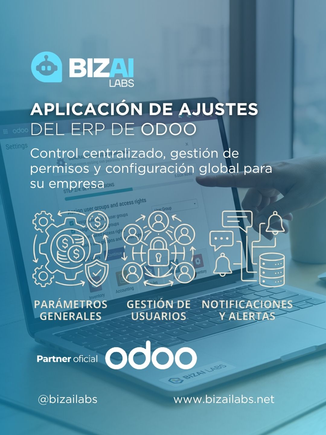 Aplicación de Ajustes del ERP de Odoo Aplicación de Ajustes del ERP de Odoo
