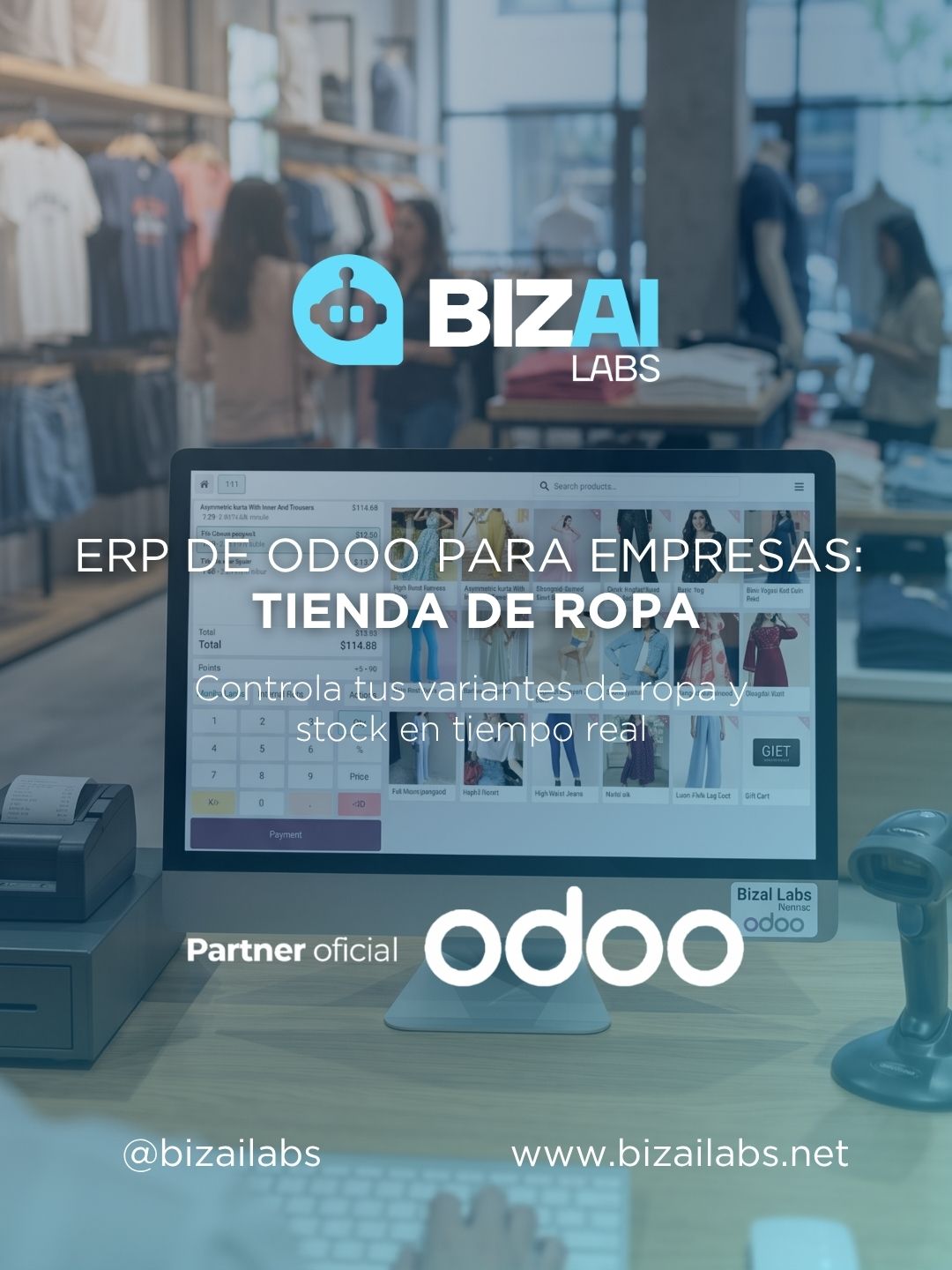 ERP de Odoo para empresas: Tienda de ropa ERP de Odoo para empresas: Tienda de ropa