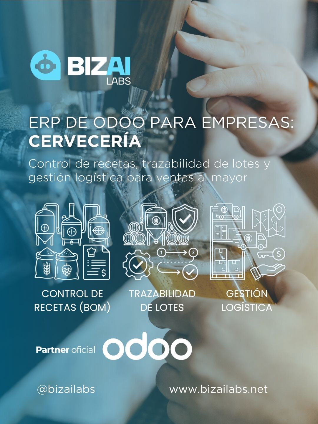 ERP de Odoo para empresas: Cervecería ERP de Odoo para empresas: Cervecería