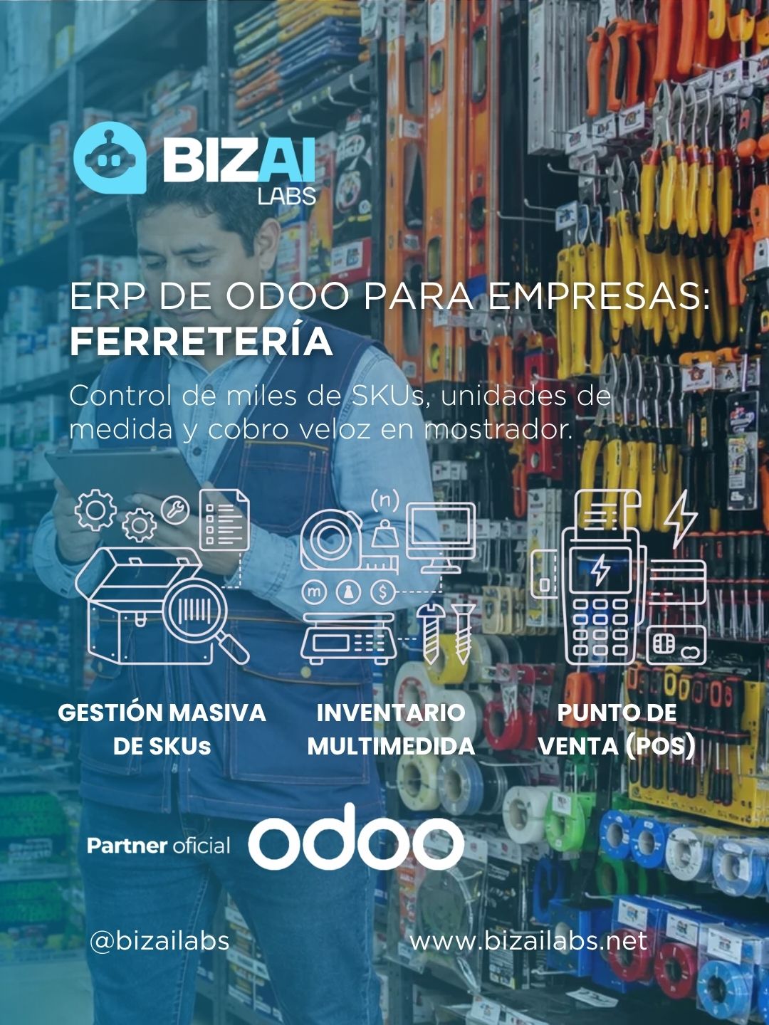ERP de Odoo para empresas: Ferretería ERP de Odoo para empresas: Ferretería
