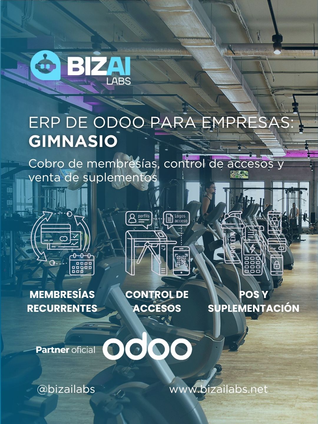 ERP de Odoo para empresas: Gimnasio ERP de Odoo para empresas: Gimnasio